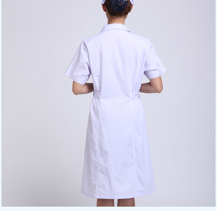 護士服夏裝白色葫蘆領(lǐng)\工作服 廠(chǎng)家